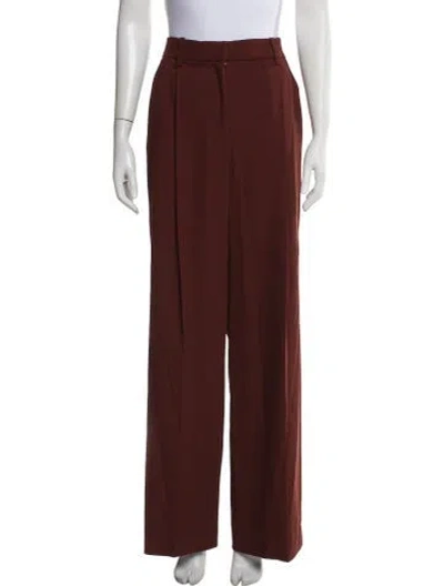 Pre-owned A.l.c Wide Leg Pants W/ Tags In Brown