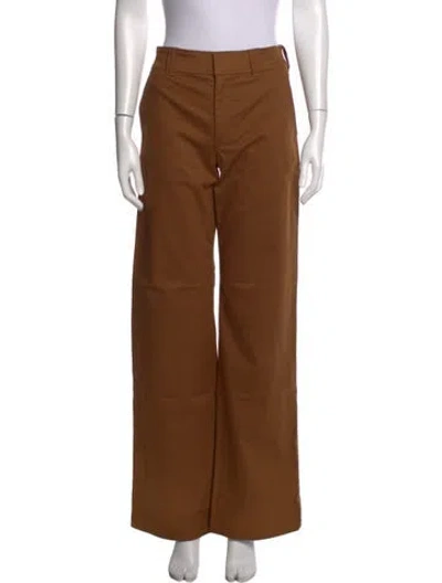Pre-owned A.l.c Wide Leg Pants W/ Tags In Brown