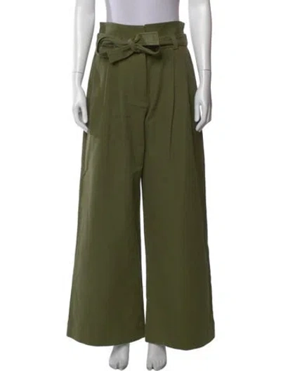 Pre-owned A.l.c Wide Leg Pants W/ Tags In Green