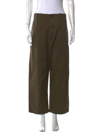 Pre-owned A.l.c Wide Leg Pants W/ Tags In Green