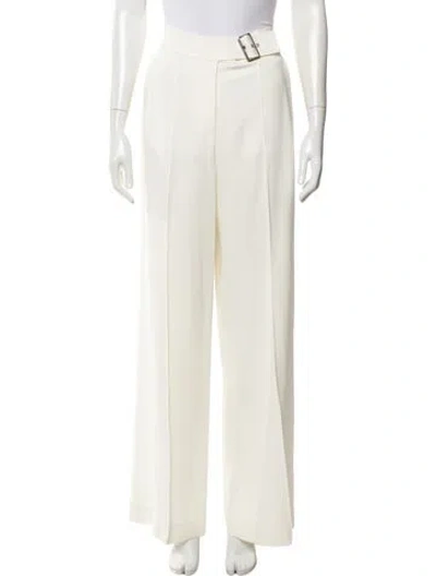 Pre-owned A.l.c Wide Leg Pants In White