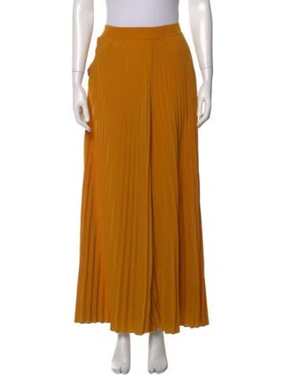 Pre-owned A.l.c Wide Leg Pants In Yellow