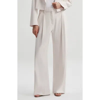 A.l.c . Winston Linen Blend Pants In White