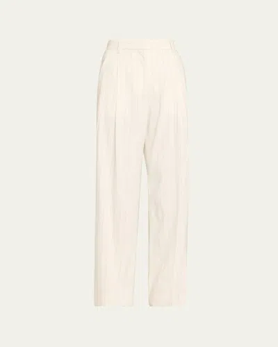A.l.c Winston Linen-blend Pants In Multi