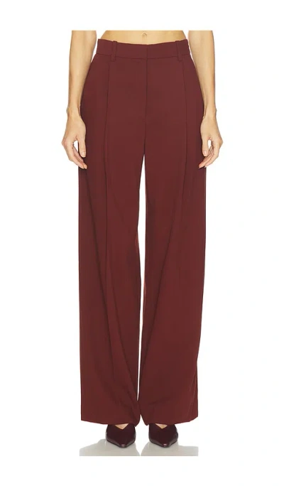 A.l.c Winston Pant In Brown
