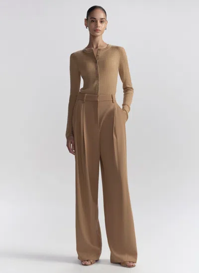 A.l.c Winston Tailored Pant In Brown