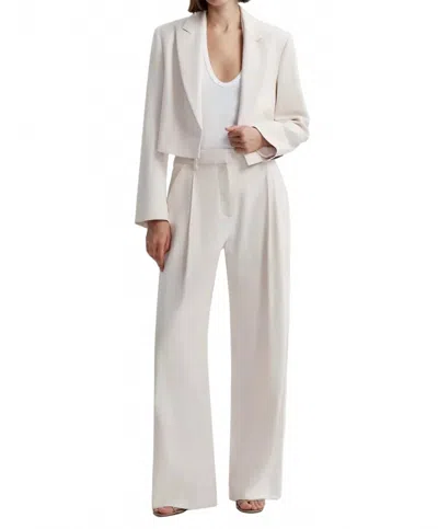 A.l.c Winston Wide-leg Pant In Buttercream In Neutral