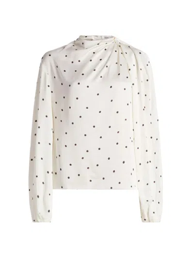 A.l.c Women's Blaire Polka Dot Blouse In Multi