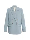 A.l.c Calla Oversized Tailored Jacket In Blue