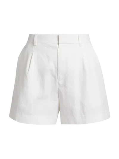 A.l.c Women's Charles Linen-cotton Shorts In White