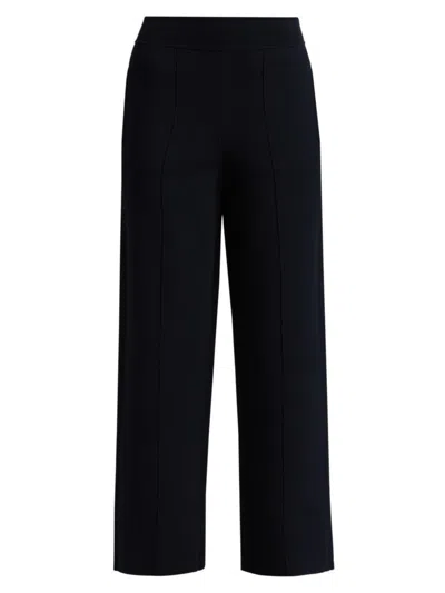 A.l.c Women's Corey Knit Wide-leg Pants In Blue