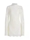 A.l.c Women's Eden Botanical Lace Minidress In White
