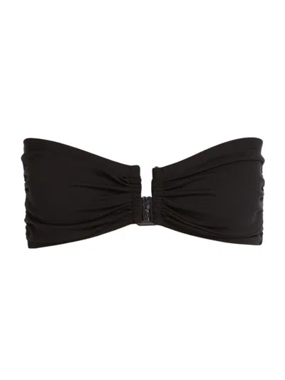 A.l.c Women's Ella Bandeau Bikini Top In Black