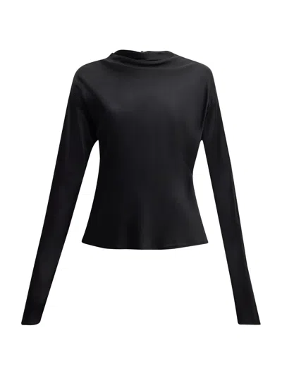 A.l.c Women's Georgia Cowl-neck Cutout Top In Black