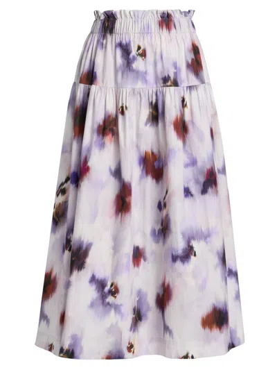 A.l.c Women's Jayden Floral Cotton Maxi Skirt In Multi