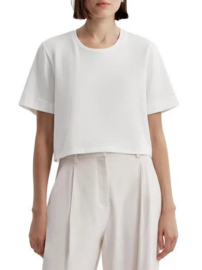 A.l.c Women's Kali Cotton Boxy T-shirt In White