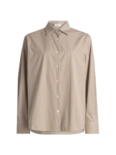 A.l.c Women's Mason Striped Cotton Top In Brown