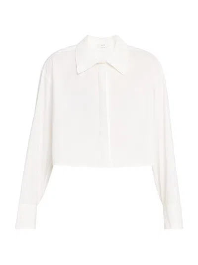 A.l.c Women's Maude Button-front Shirt In White