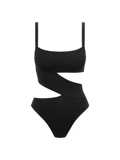A.l.c Women's Mia Cut-out One-piece Swimsuit In Black