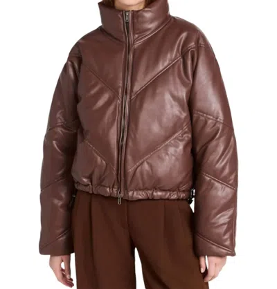 A.l.c Women's Morrison Puffer Coat Jacket In Brown
