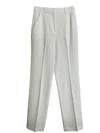 A.l.c Women's Nigen Ii High Waist Tailored Straight Leg Pants In White In White