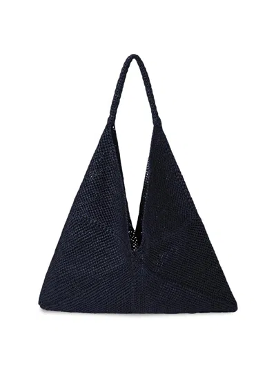 A.l.c Women's Sid Woven Shoulder Bag In Blue