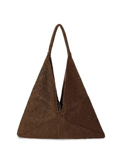 A.l.c Women's Sid Woven Shoulder Bag In Brown