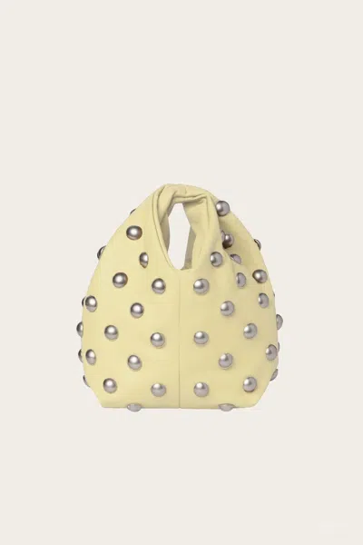 A.l.c Women's Simone Studded Leather Bag In Cream In White