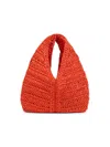 A.l.c Women's Simone Woven Top Handle Bag In Red