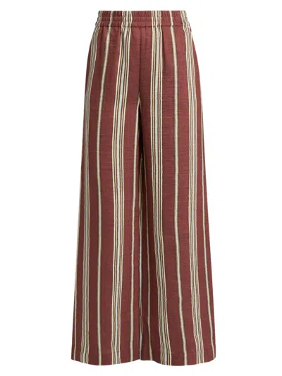 A.l.c A. L.c. Tyler Pants Brunette Multi In Brown