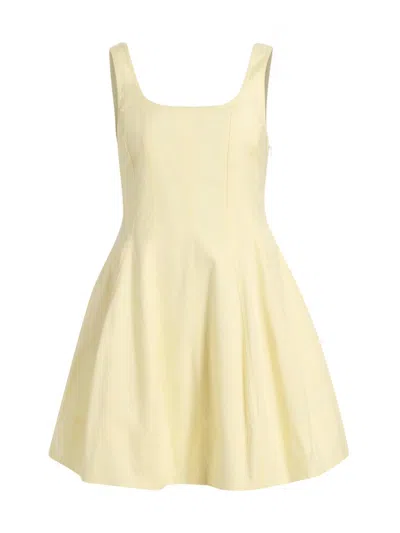 A.l.c A. L.c. Vea Dress Light Canary In Yellow