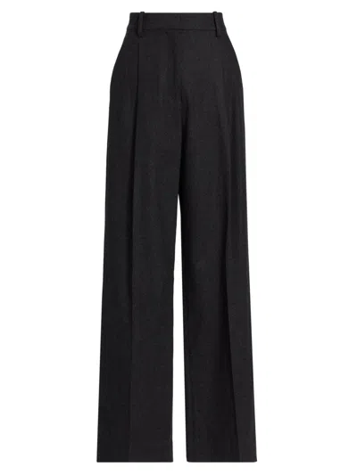 A.l.c Women's Winston Wool-cashmere Pants In Black
