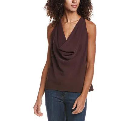 A.l.c Womens Cowel Neck Sleeveless Pullover Top In Brown