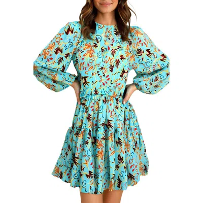A.l.c Womens Floral Print Cotton Fit & Flare Dress In Multi