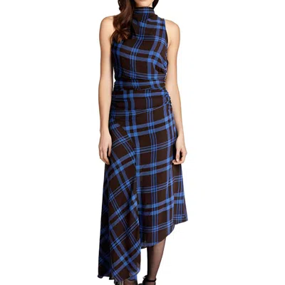 A.l.c Womens Plaid Manmade Halter Dress In Multi