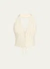 A.l.c Woodson Vest In Creamblac