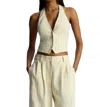 A.l.c Woodson Vest In Beige