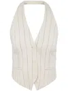 A.l.c Woodson Vest In Neutrals
