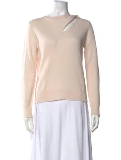Pre-owned A.l.c Wool Asymmetrical Sweater In Neutrals