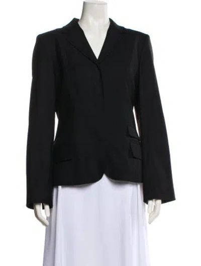 Pre-owned A.l.c Wool Blazer In Black