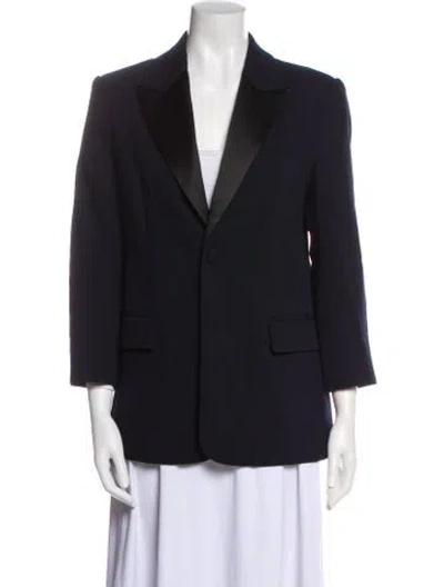 Pre-owned A.l.c Wool Blazer In Blue