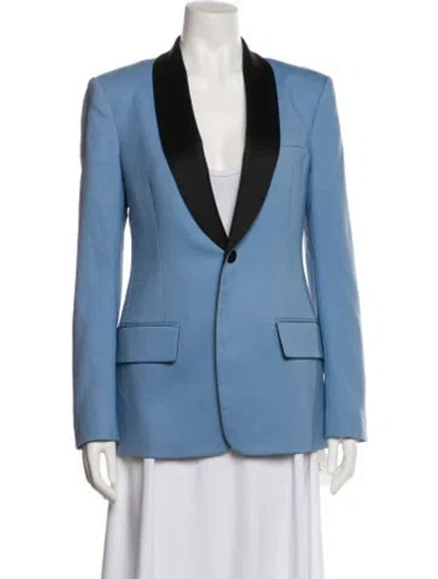 Pre-owned A.l.c Wool Blazer In Blue
