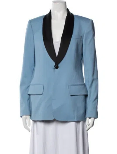 Pre-owned A.l.c Wool Blazer In Blue
