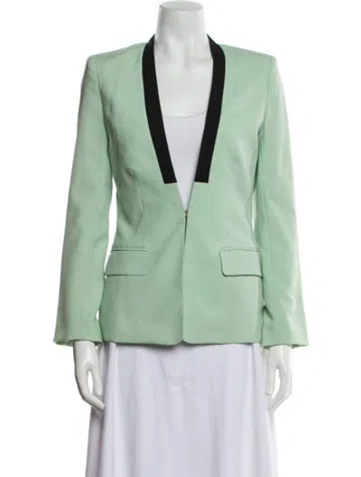 Pre-owned A.l.c Wool Blazer In Green