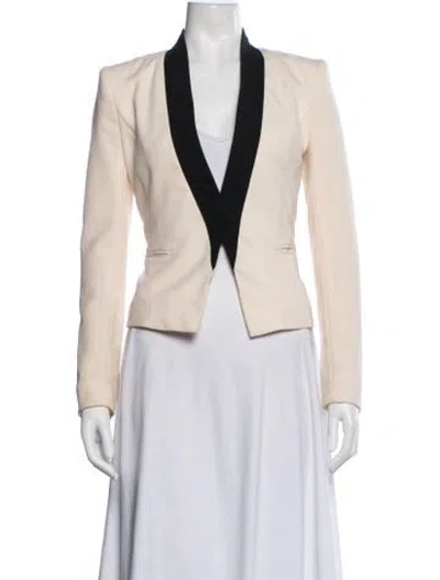 Pre-owned A.l.c Wool Blazer In Neutrals