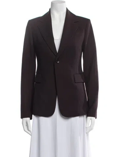 Pre-owned A.l.c Wool Blazer In Purple