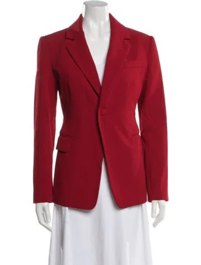 Pre-owned A.l.c Wool Blazer In Red
