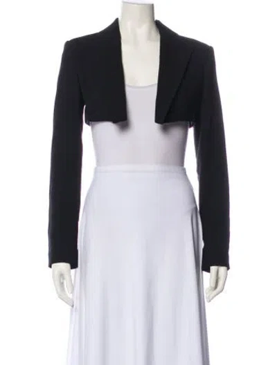 Pre-owned A.l.c Wool Bolero In Black