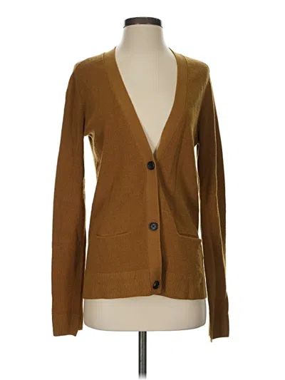Pre-owned A.l.c Wool Cardigan Sweater In Brown