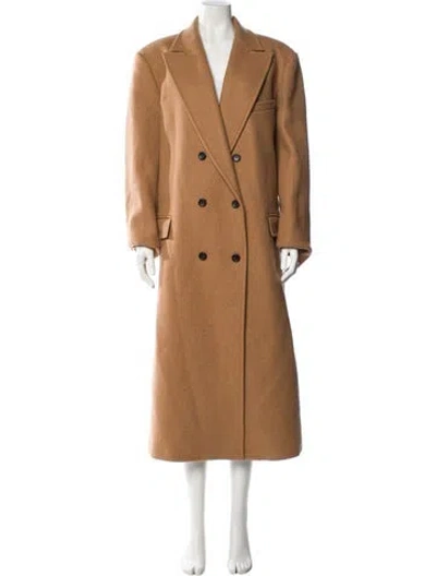Pre-owned A.l.c Wool Coat In Brown